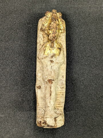 sarcophage miniature ; figurine d'Osiris à l'obélisque, image 3/5