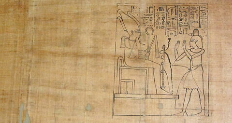 papyrus funéraire, image 2/2