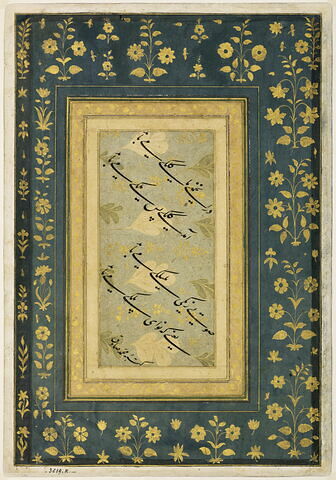 Calligraphie (page d'album)