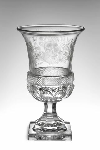 Verre à pied de forme Médicis