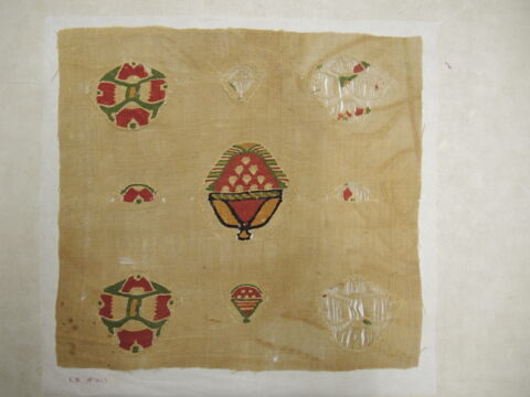 châle ; fragment, image 2/2