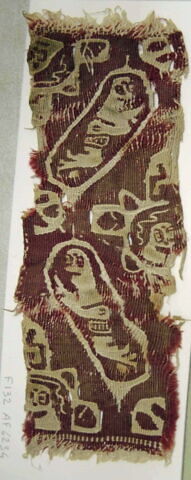 bande décorative d'habillement ; fragment, image 2/2