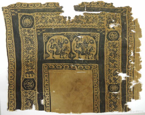 tunique ; plastron de tunique ; clavus ; fragment, image 2/2