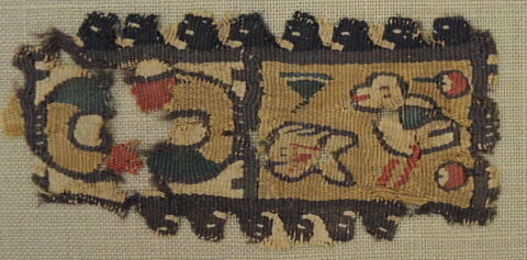 bande décorative d'habillement ; fragment, image 2/2