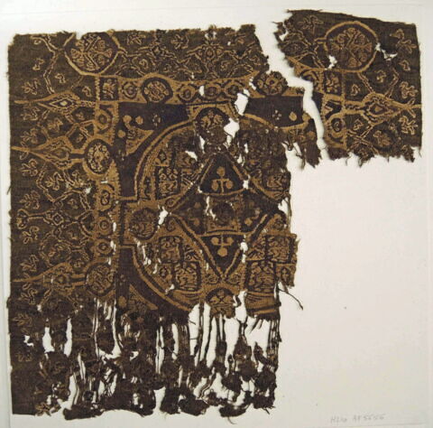 décor de textile ; fragments, image 3/3