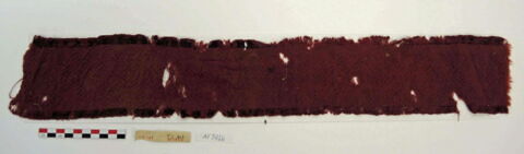 bande décorative d'habillement ; fragment, image 2/2