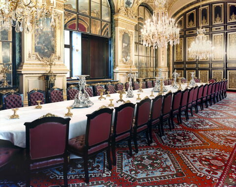 Musée du Louvre Paris XIX 2005 (appartements Napoléon III, grande salle à manger)