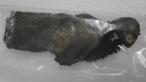 semelle de chaussure, fragment