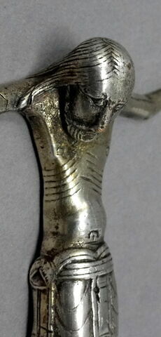 Christ roman en bronze d'un crucifix, image 3/4