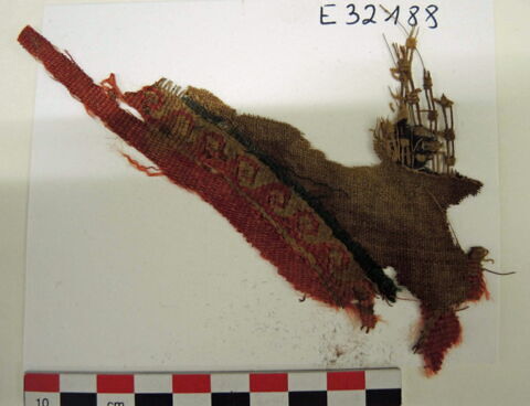 décor de textile ; fragments, image 2/2