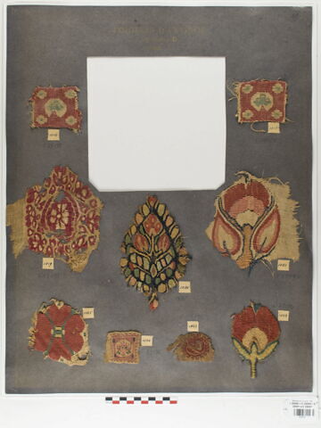 décor de textile ; fragments, image 2/3