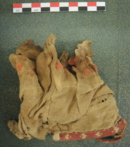 manche d'habit ; bande de poignet ; fragment, image 3/3