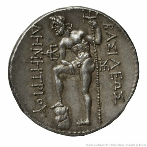 Tétradrachme d'argent de Démétrios Ier Poliorcète, image 2/2