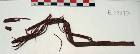bande décorative d'habillement ; fragments, image 2/2