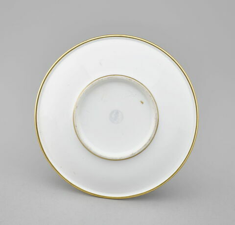Soucoupe du déjeuner des Portraits de la famille royale et des Vues de Neuilly, image 2/2