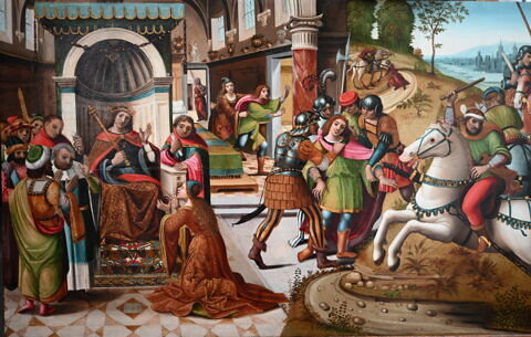Scènes de la vie de Thésée et Hippolyte, image 2/19