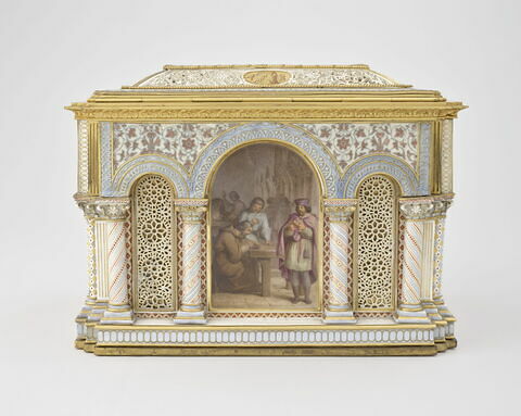 Coffret à bijoux, dit « coffret roman »