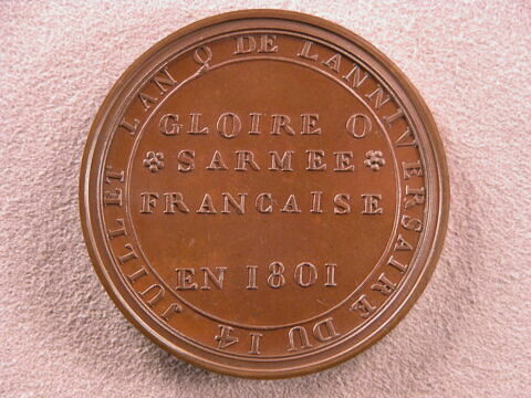 Bonaparte premier consul / Gloire à l'armée française, 1801, image 2/2
