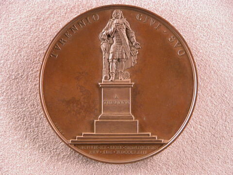 Statue de Turenne à Sedan, 25 août 1823