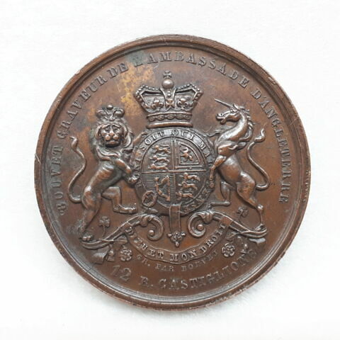 Médaille publicitaire du graveur Bouvet, image 2/2
