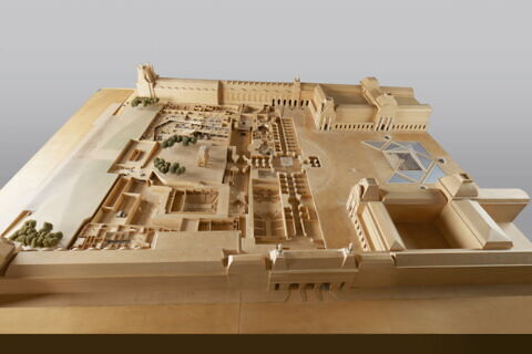 Maquette du projet d'aménagement de la zone du Carrousel du Louvre, image 5/6