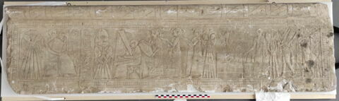 Moulage d'un relief provenant de la tombe de Tchanefer à Héliopolis (Musée d'Alexandrie 380)