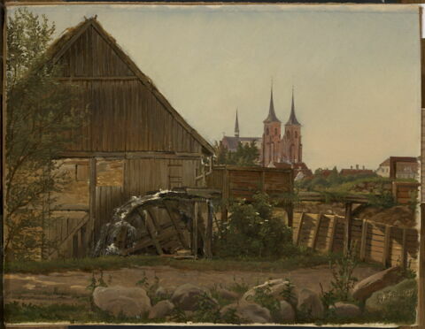 Vue de la cathédrale de Roskilde