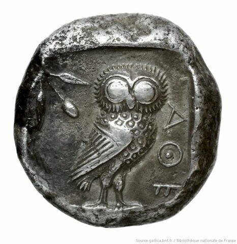 Tétradrachme d'argent athénien, image 2/2