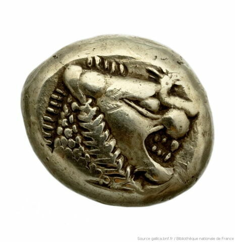 Tritè d'électrum lydien