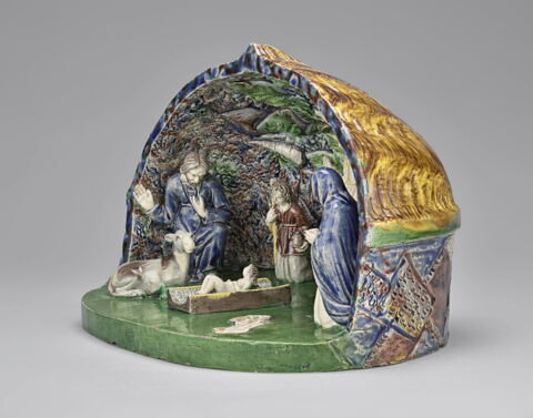 Nativité, ou crèche en forme de chaumière, image 5/9