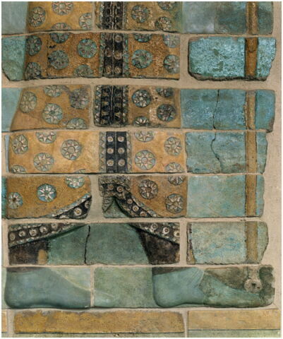 32°11’21 N – 48°15’28 E, Marche lente, époque achéménide, règne de Darius Ier (vers 510 avant J.-C.), Shush (Suse), Iran.