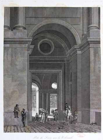 Porte du Louvre sous la Colonnade