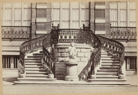 [Escalier du prince impérial, palais des Tuileries]