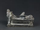 serviteur funéraire gisant double ; figurine, image 2/5
