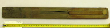 palette de scribe en règle sans cupule ; encre, image 1/2