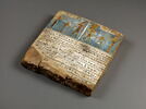 stèle rectangulaire ; stèle à représentations symétriques, image 2/3