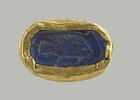 scaraboïde ; scaraboïde ; bague à chaton cerclé, image 2/2