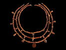 collier  ; perle en bleuet ; perle en tonnelet ; perle cylindrique ; pendentif, image 3/3