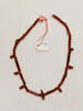 collier  ; perle en bleuet ; perle en tonnelet ; perle cylindrique ; pendentif, image 1/3