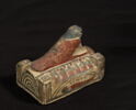 statue de Ptah-Sokar-Osiris ; figurine d'oiseau akhem, image 12/13