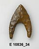 pointe de flèche à base concave, image 1/4