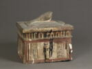 coffret funéraire  ; sarcophage de faucon, image 6/11