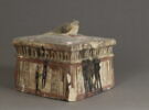 coffret funéraire  ; sarcophage de faucon, image 1/11