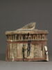 coffret funéraire  ; sarcophage de faucon, image 10/11