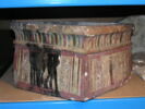 coffret funéraire  ; sarcophage de faucon, image 5/11