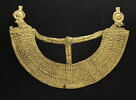 plaque pectorale de cartonnage ; collier de cartonnage, image 1/3
