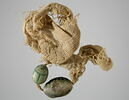 bague  ; scarabée ; scaraboïde ; tissu, image 2/2