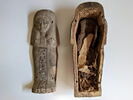 sarcophage miniature ; élément momifié ; cercueil à viscères, image 1/5