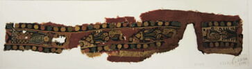 bande décorative d'habillement ; fragment, image 2/3