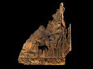 panneau décoratif ; fragment, image 1/2